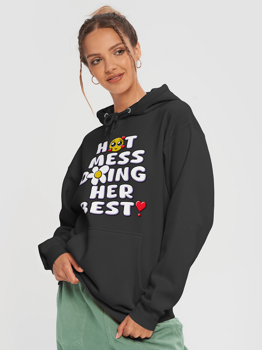 Hot Mess Doing Her Best Hoodie product image (1)