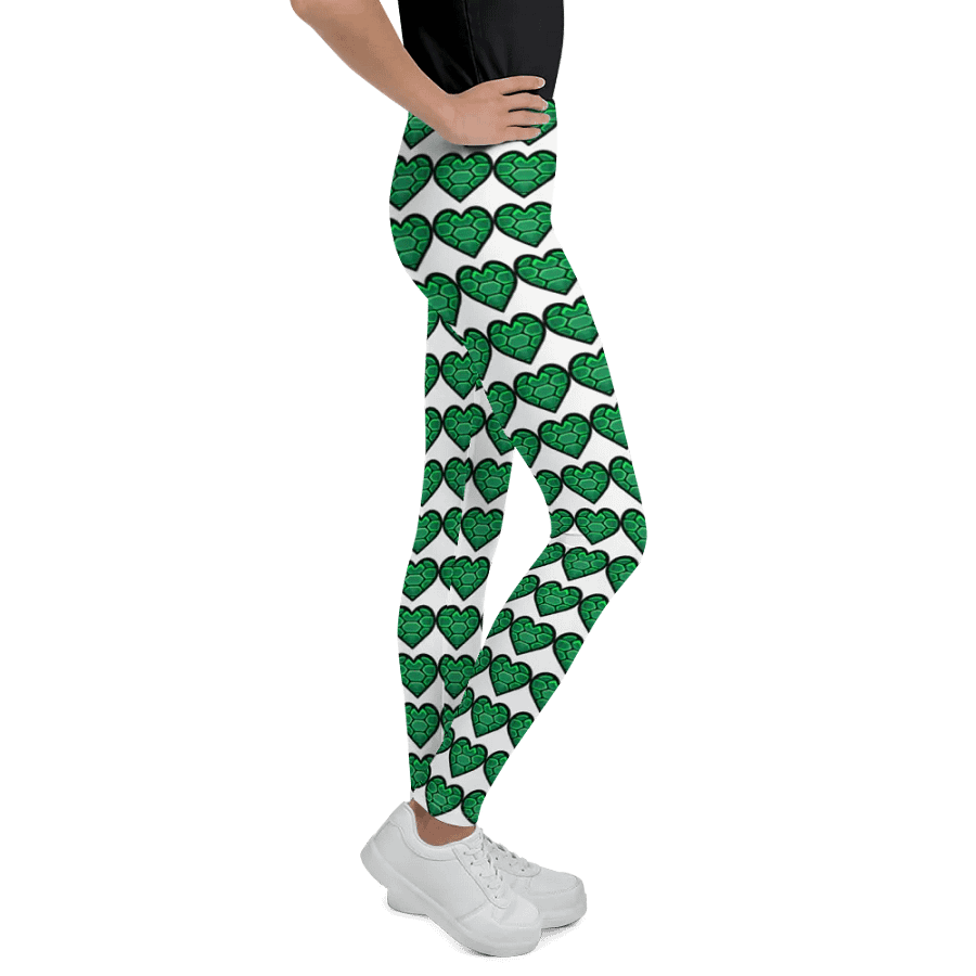 Youth Turtle Heart Youth Leggings product image (2)