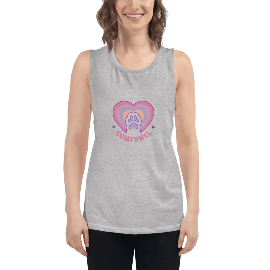 comfymeow paw tank top product image (5)