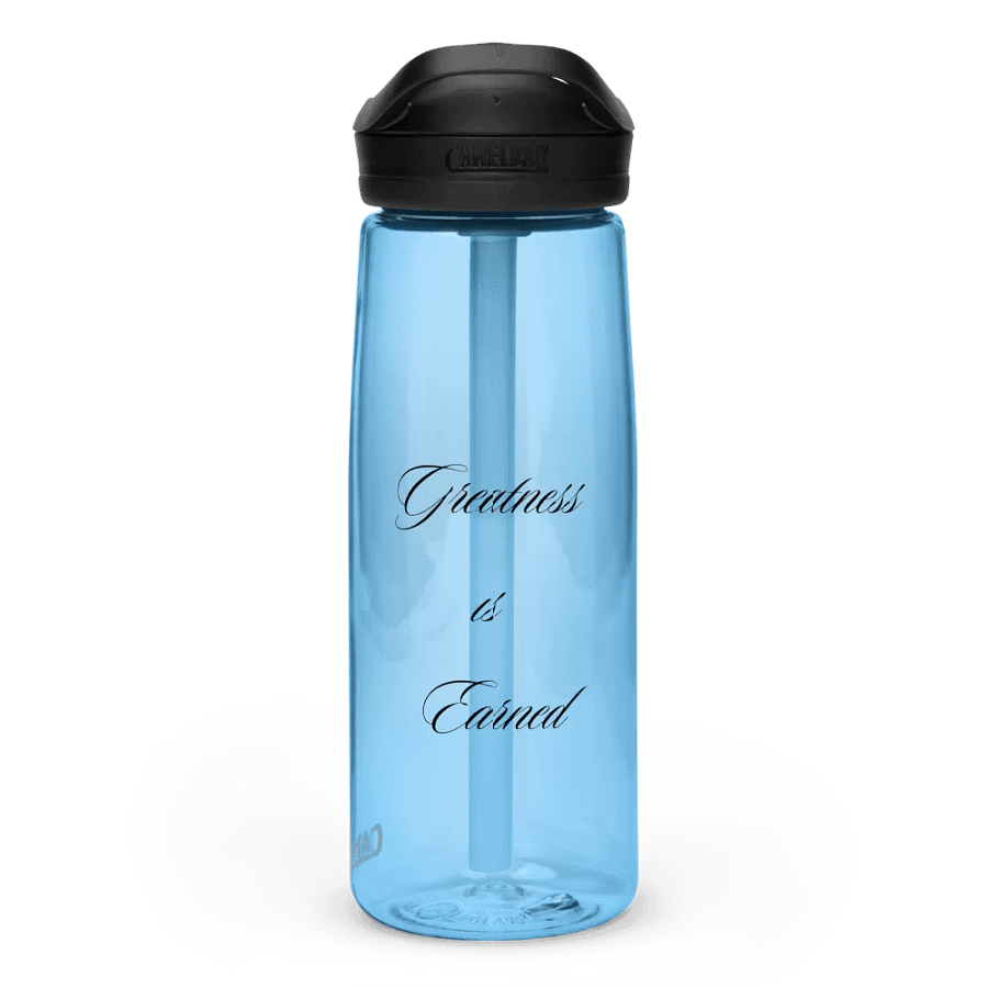 Greatness is Earned Water Bottle product image (1)
