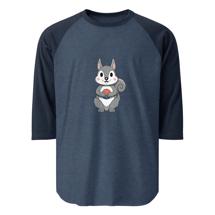 Playful Squirrel Raglan Tee product image (1)
