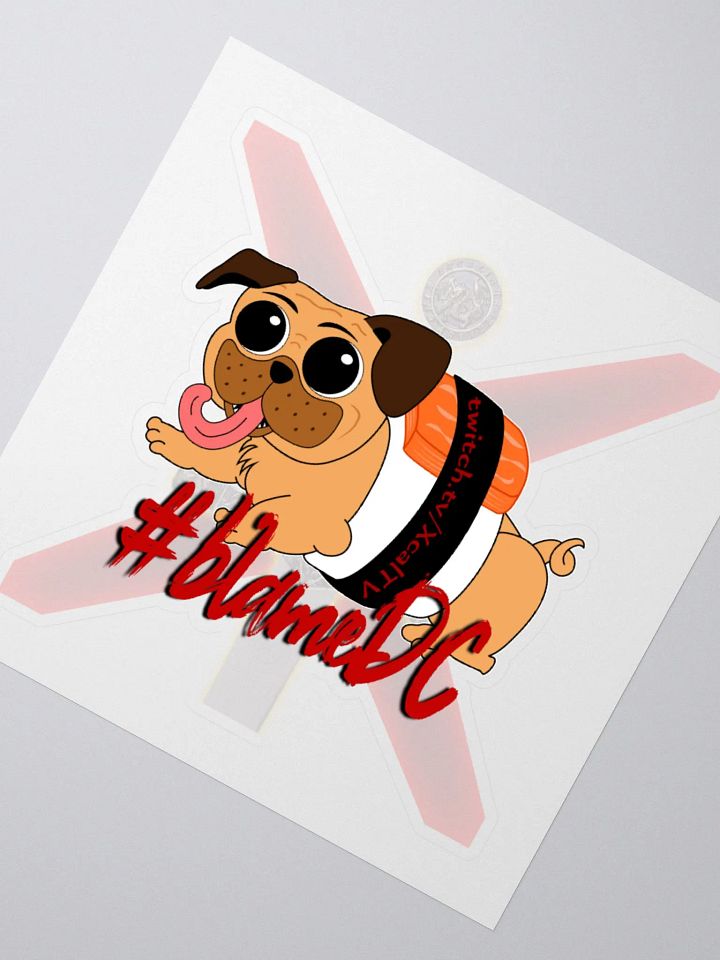 Sushi Pug Sticker product image (6)