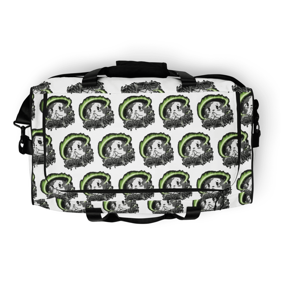 Save Me: A Plea from Planet Earth White Duffle Bag 🌍 product image (12)