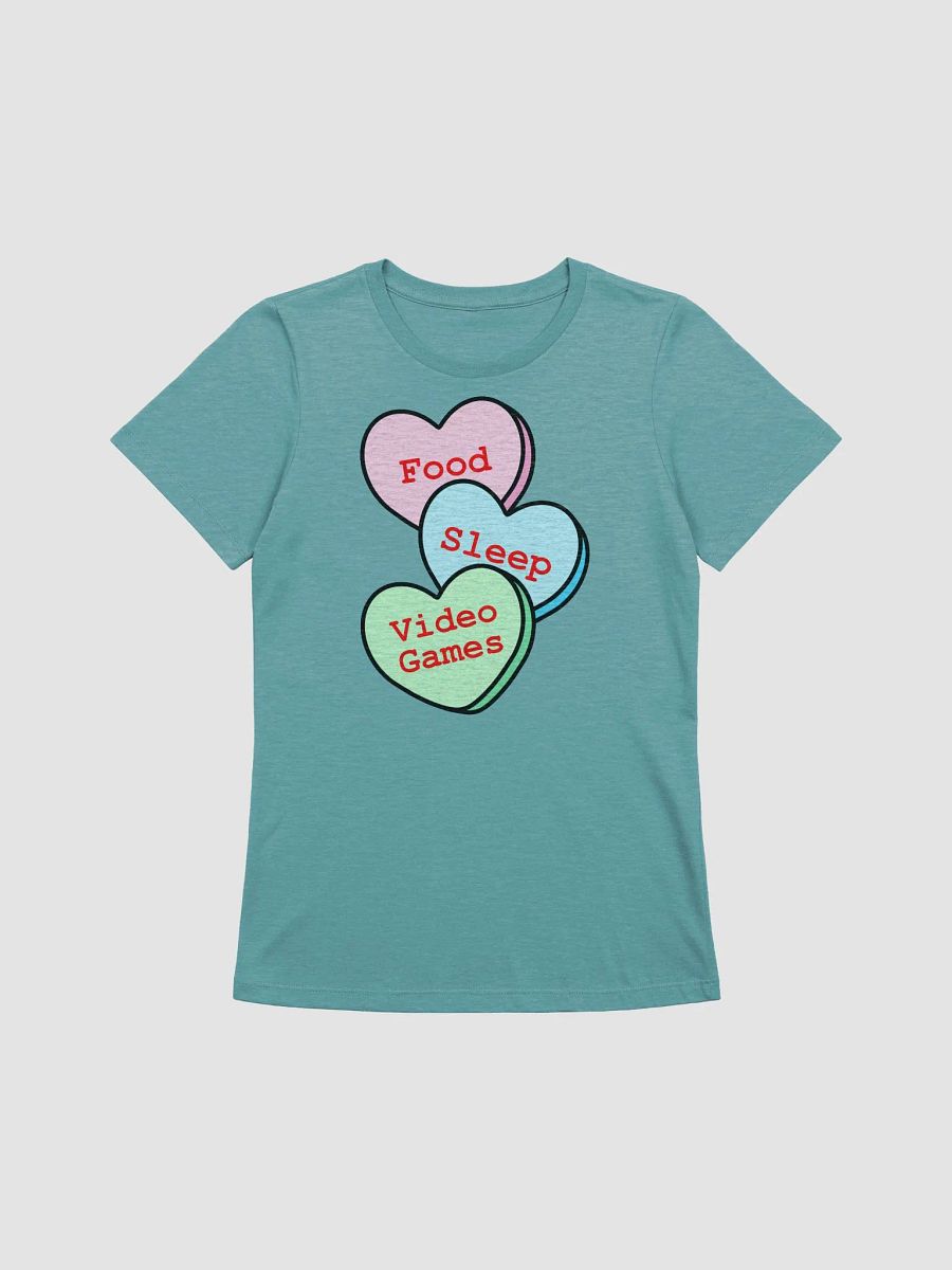 Gamer Candy Hearts Relaxed fit Tee - Feminine Fit product image (2)