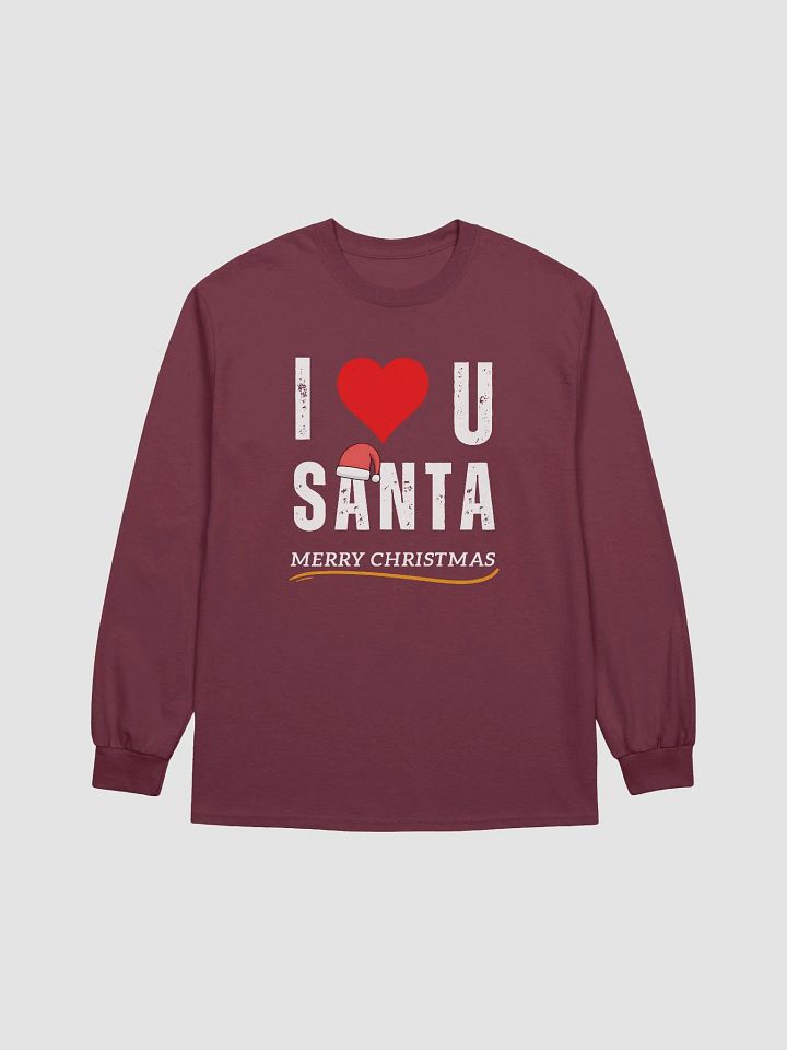 I love Santa Ultra Cotton Long Sleeve T-Shirt product image (13)