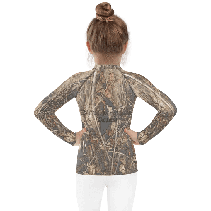 Kids Rash Guard - Dead Split - It Happennnns Camo product image (2)