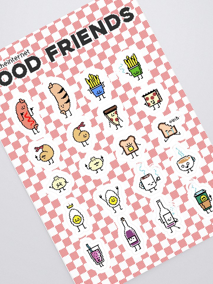 Food Friends Stickers Color product image (1)