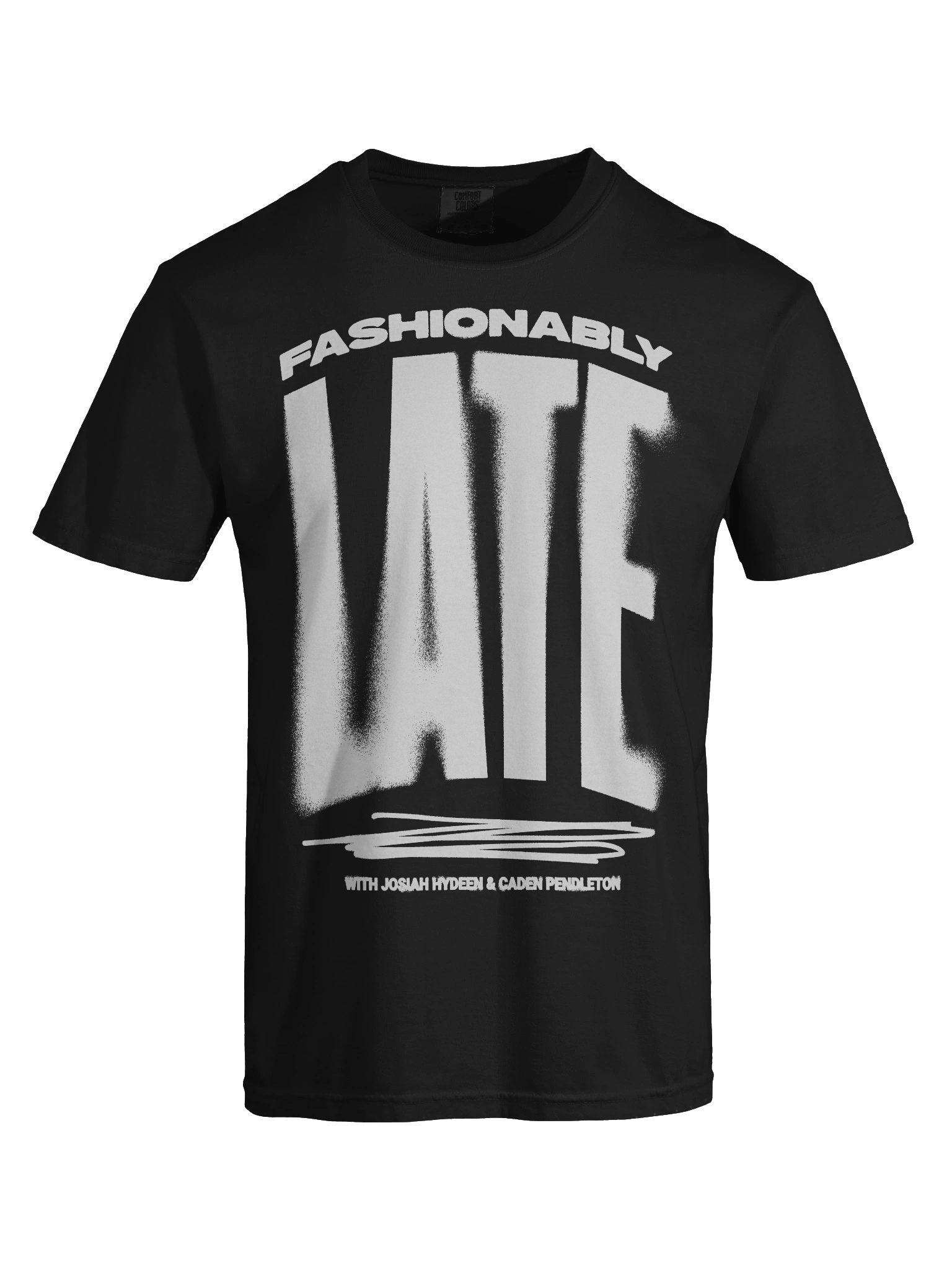Large Graphic Tee (Black) product image (7)