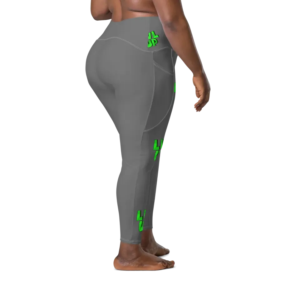 LVL UP Grey Yoga Pants product image (6)