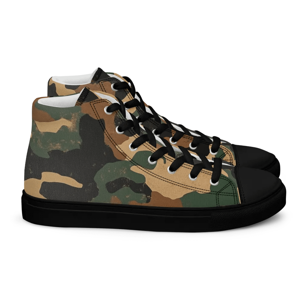 Retro Camo Men's High Tops product image (10)