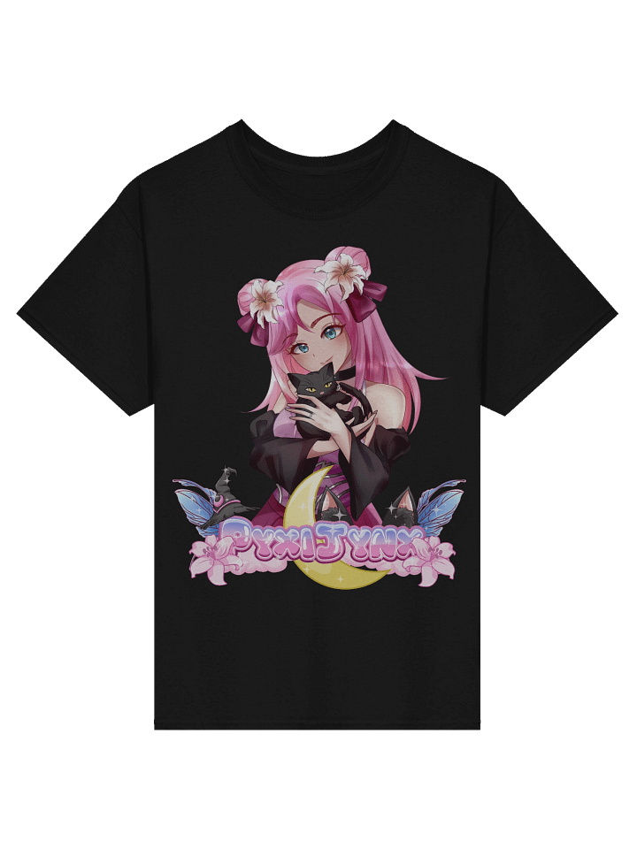 "Ailurophile" Pyxi Jynx with Logo T-Shirt product image (1)