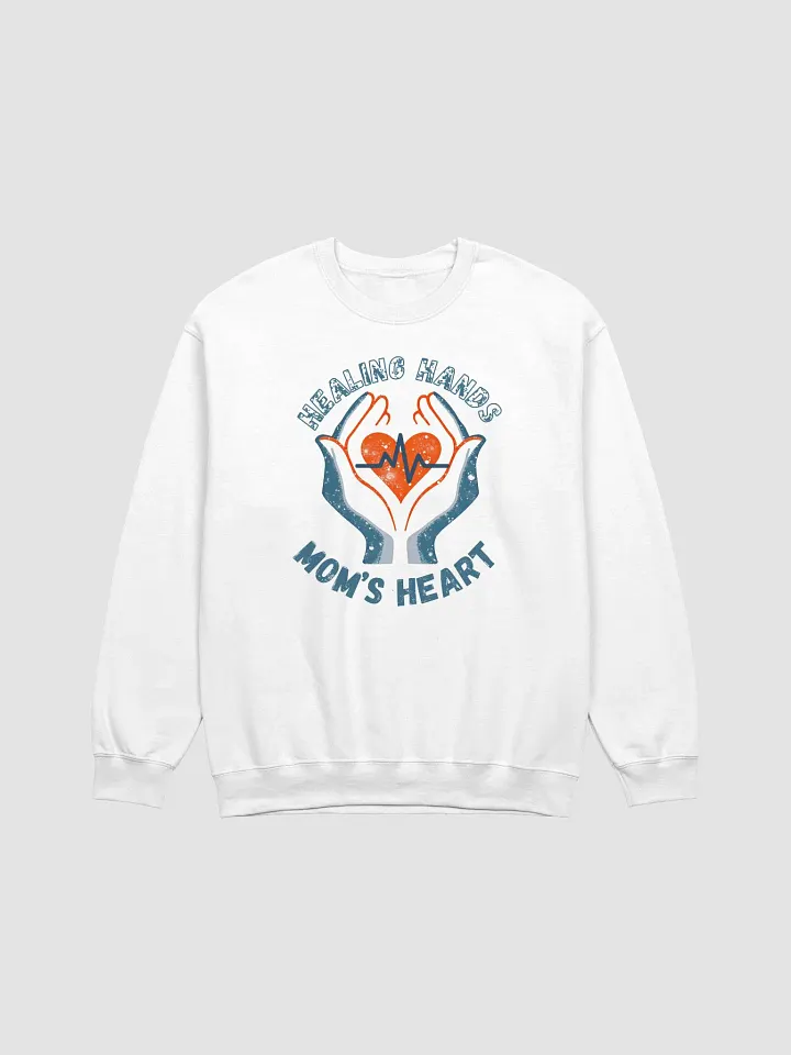 Mom's Heart Awareness Crewneck Sweatshirt product image (1)