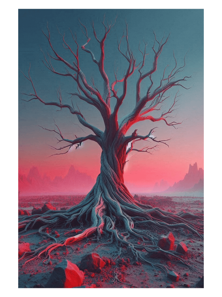 Alien Tree Enhanced Matte Paper Poster product image (1)