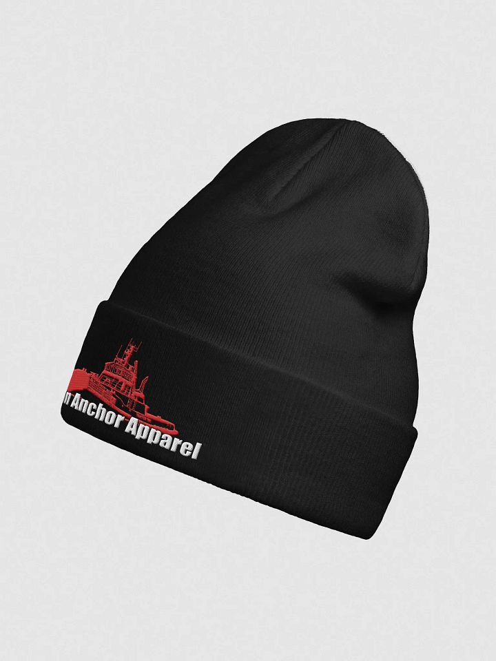 Marco tug Red & White Knit Beanie product image (2)
