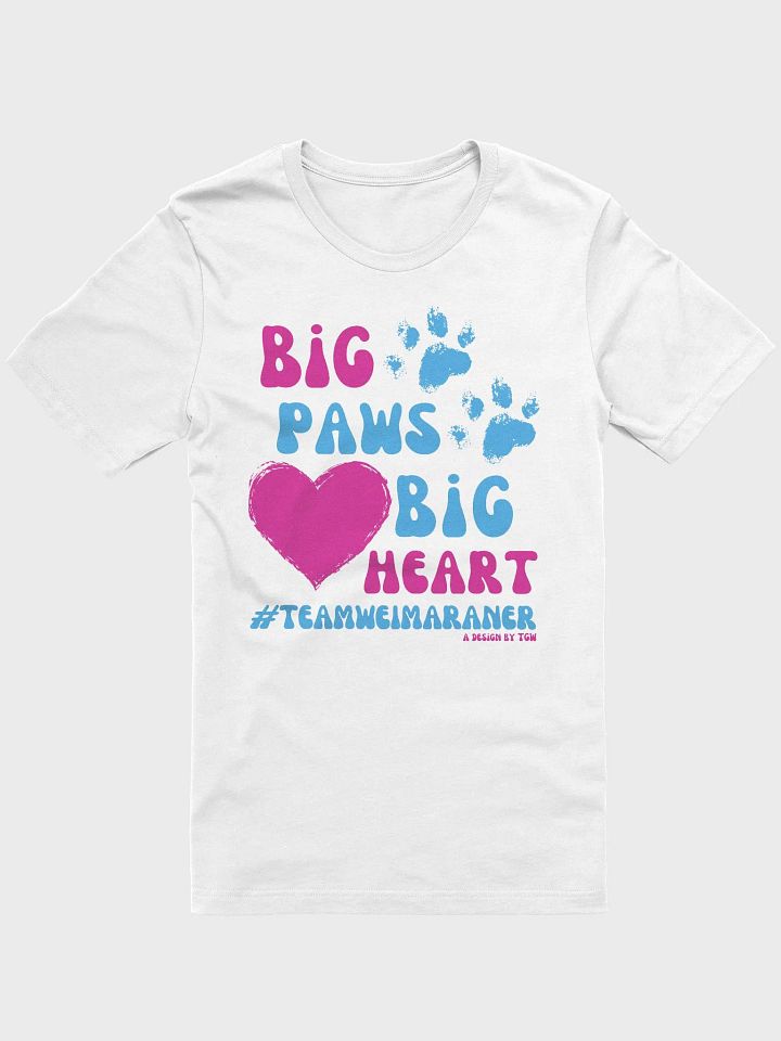 Big Paws, Big Heart - Bella+Canvas Supersoft T-shirt product image (20)