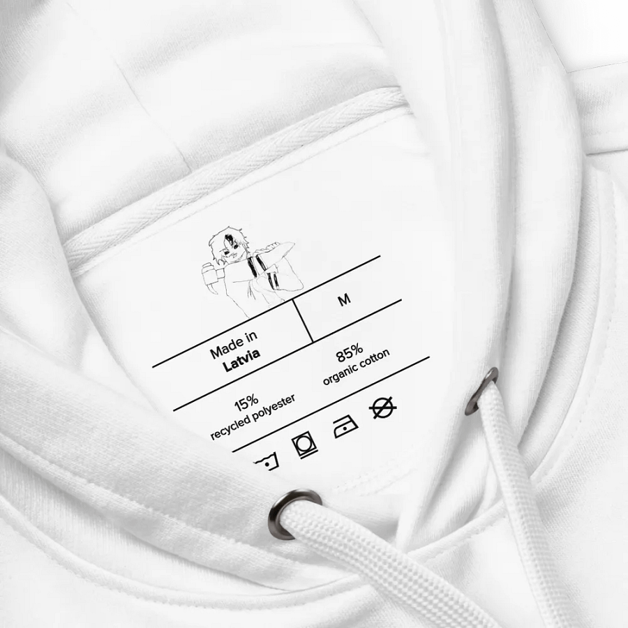 Swayle's Hoodie White Version product image (5)