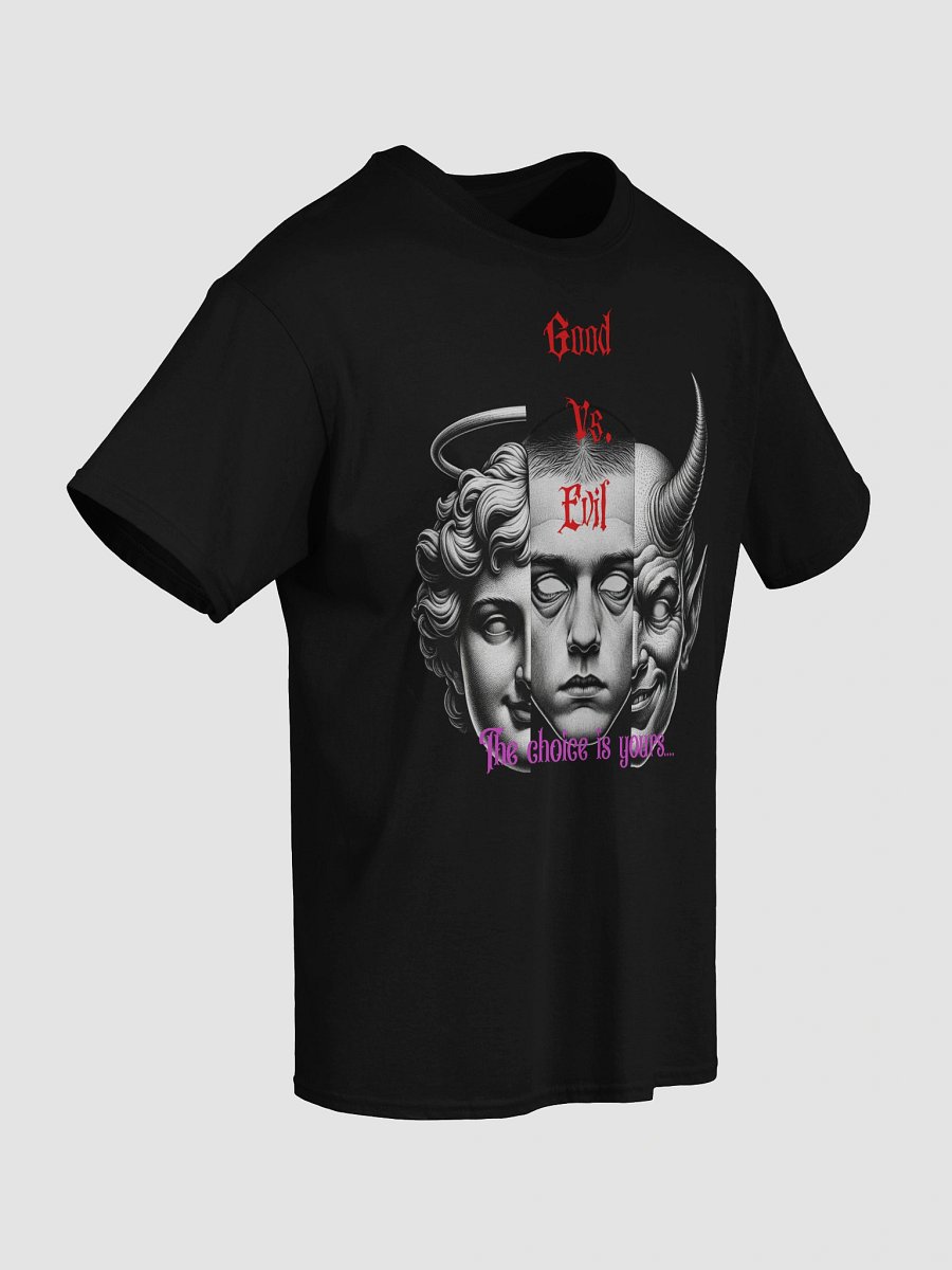 Good Vs. Evil Face Collage T-Shirt product image (3)
