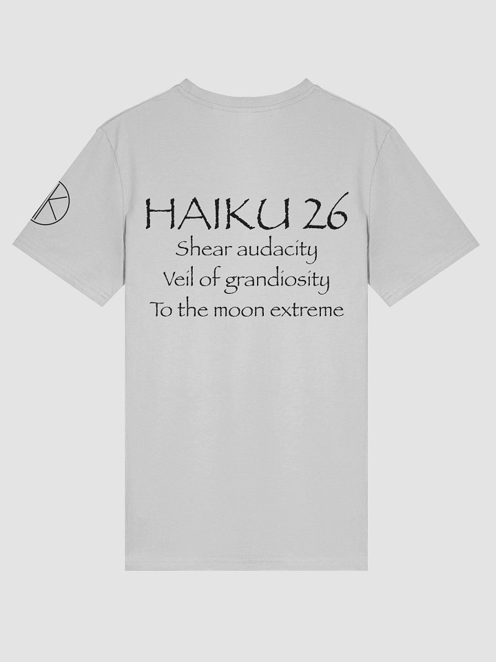 HAIKU 26 ORGANIC UNISEX TEE product image (2)