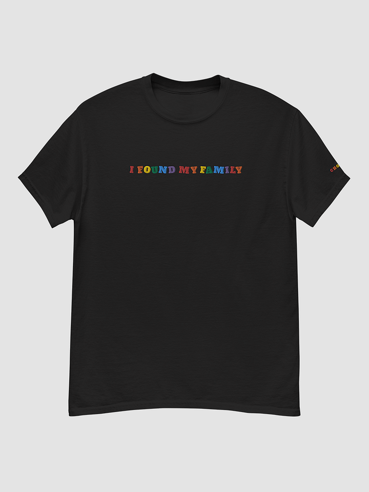 I Found My Family Embroidered T-Shirt product image (2)