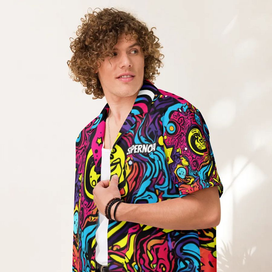 Supernova Dodgeball Club Hawaiian Shirt product image (7)
