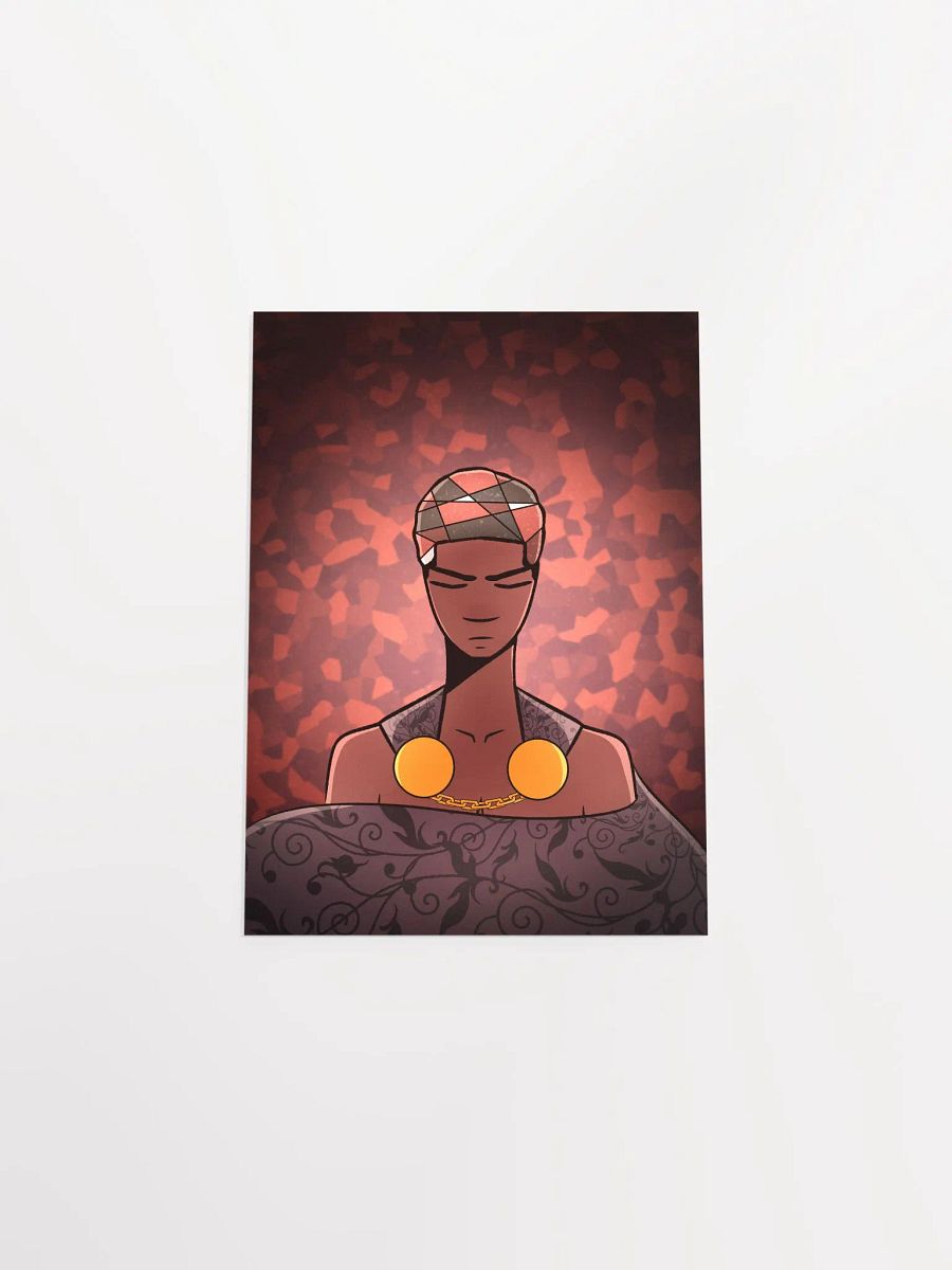 Jean Stained Glass Print product image (4)