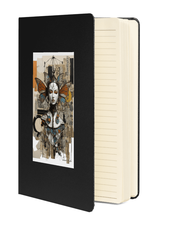 Mariposa by Edward Martin : Mechanical Muse Hardcover Notebook product image (8)