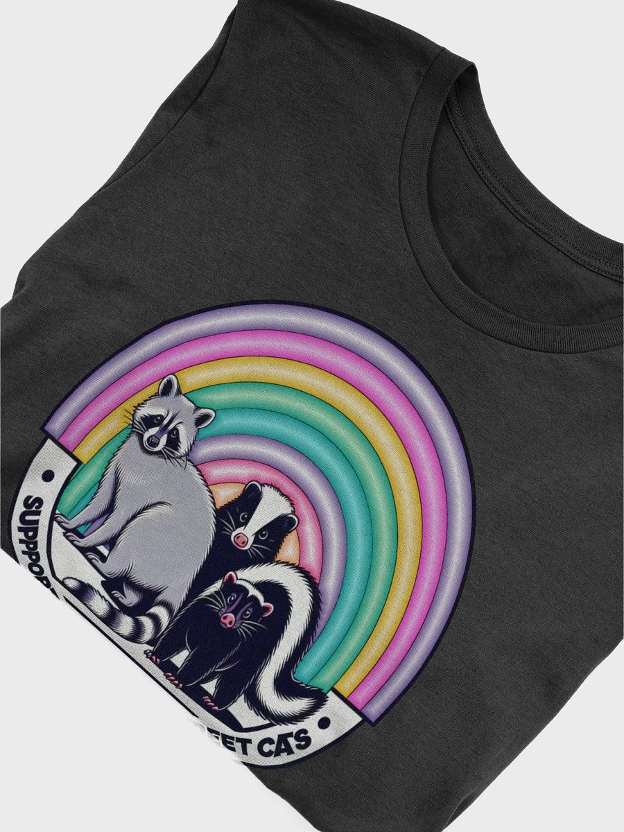 Funny Raccoons Support Your Local Street Rats T-Shirt product image (3)