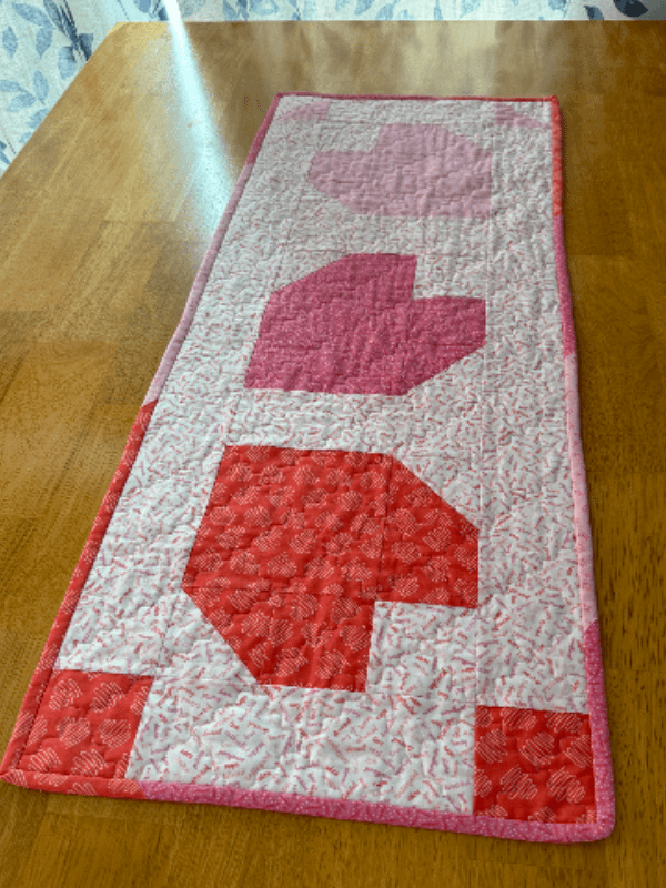 Tumble Into Love Table Runner product image (3)