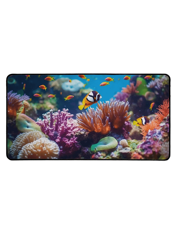 Fishes and Coral Reef Desk Mat by Treasure Pie product image (1)