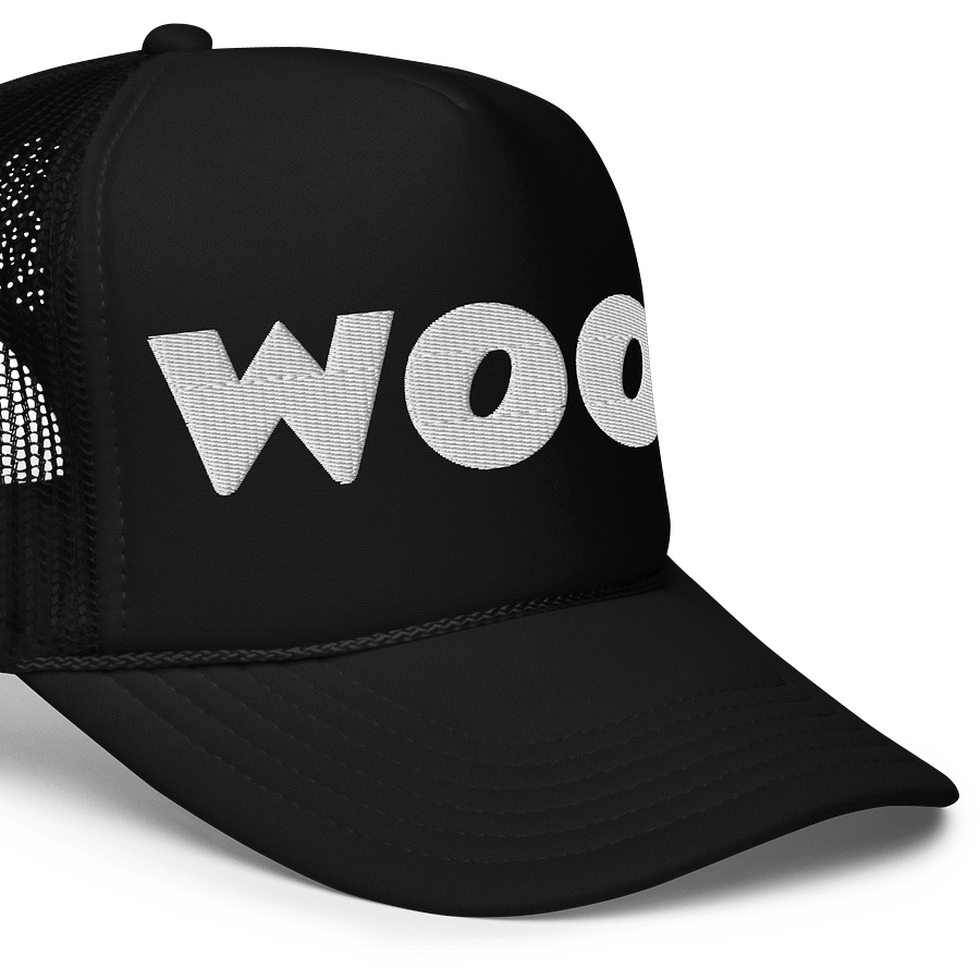 Embroidered WOOF Hat - White Thread Collection product image (7)