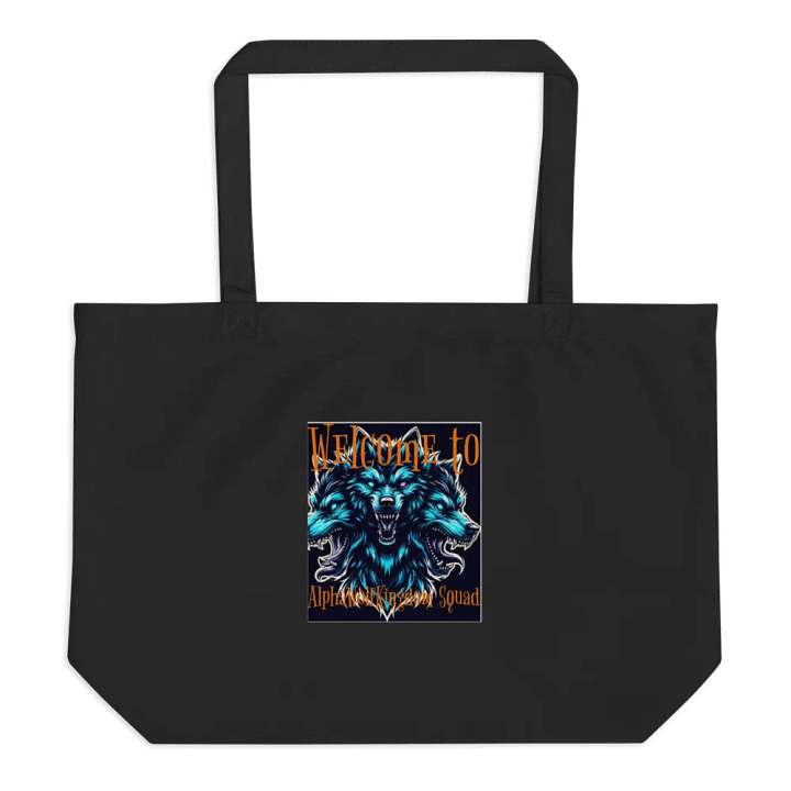 AlphaWolfKingdom Three-Headed Wolf Tote product image (1)