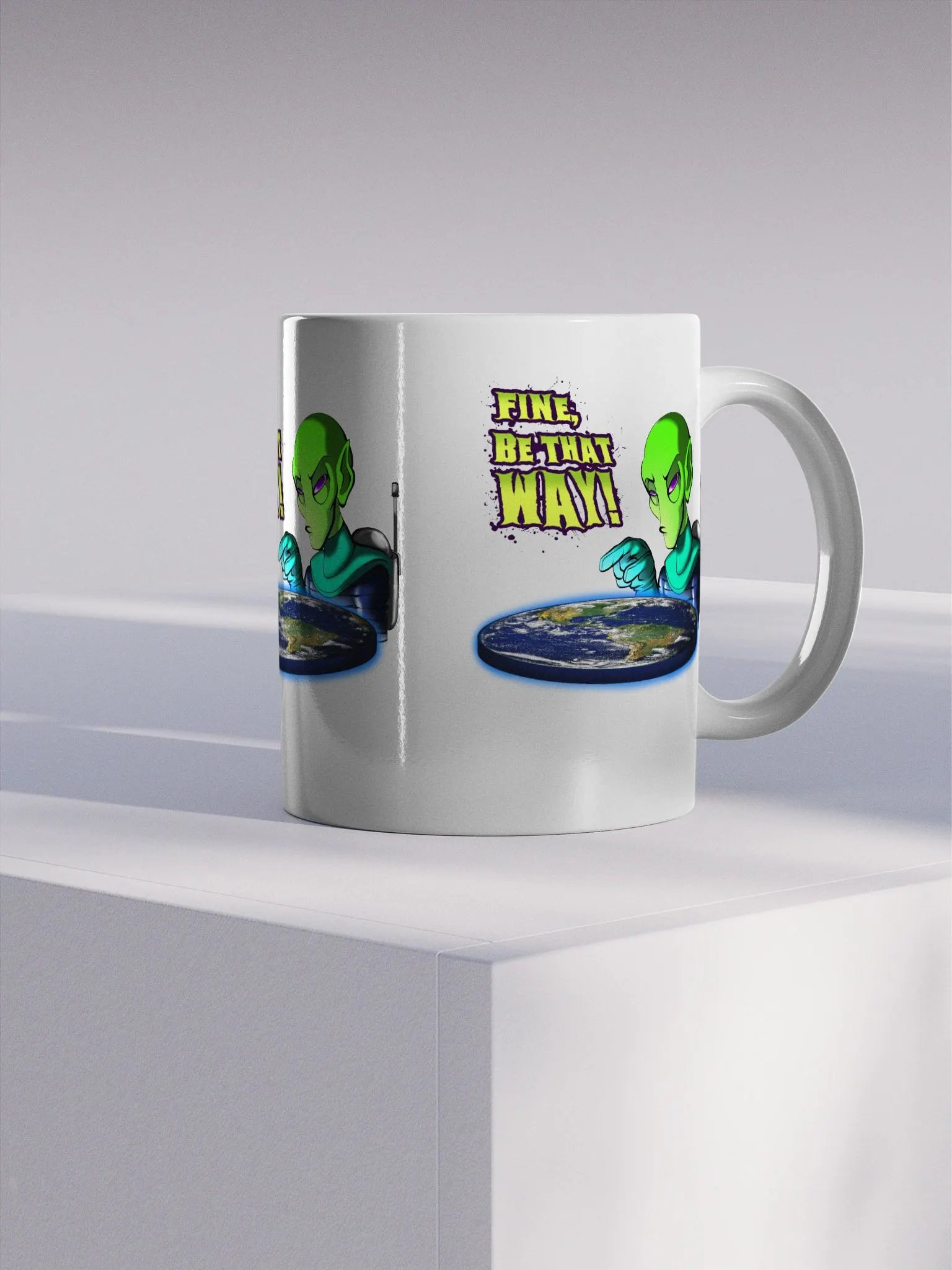 Flat Earth - Mug product image (4)
