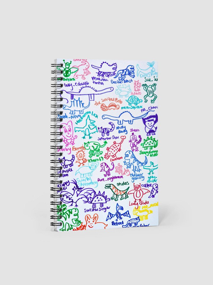 3 Year Parterversary Dotted Notebook product image (2)