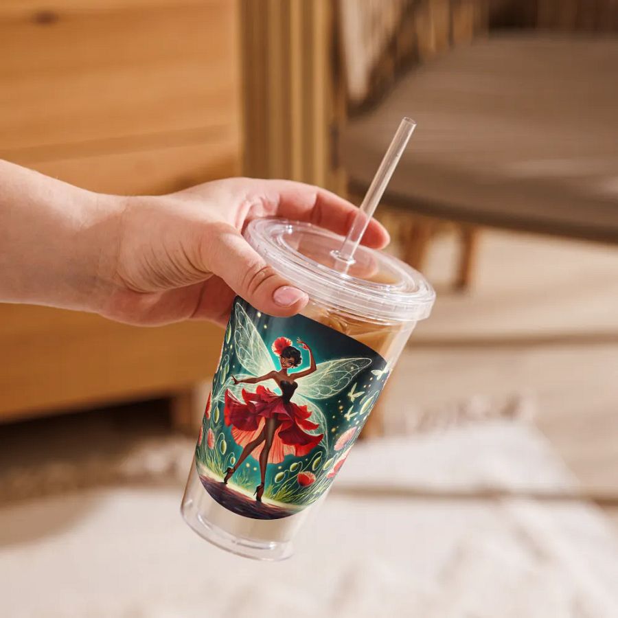 Poppy Fairy Magical Garden Double Wall Tumbler product image (9)