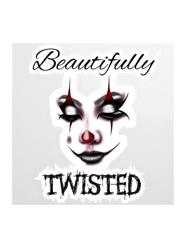 Beautifully Twisted Kiss-Cut Stickers - With Words product image (3)