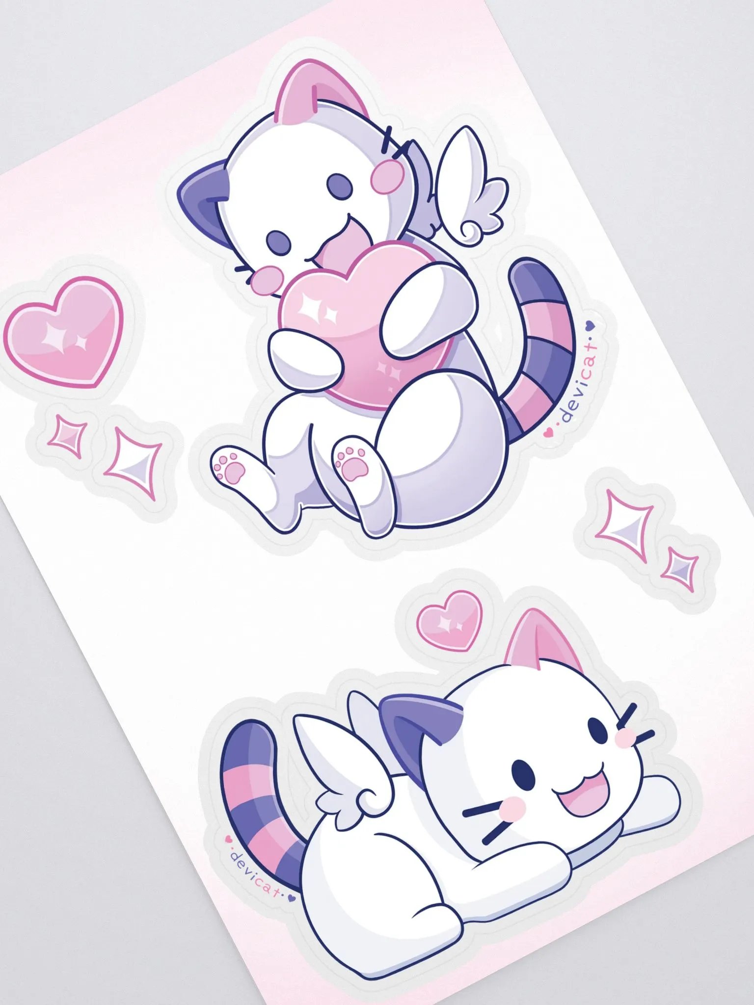 Sticker Sheet • CandiCat Valentine product image (1)
