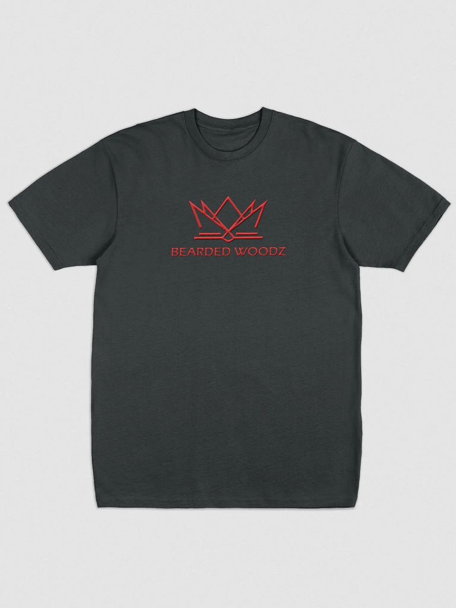 Men's Bearded Woodz T-Shirt (Red Embroidery) product image (1)