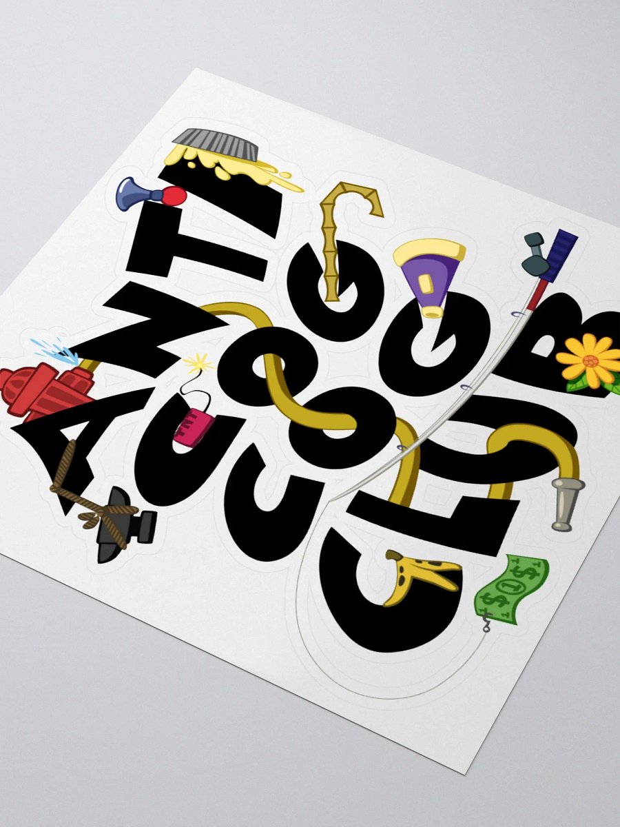 Anti Cog Cog Club Sticker product image (3)
