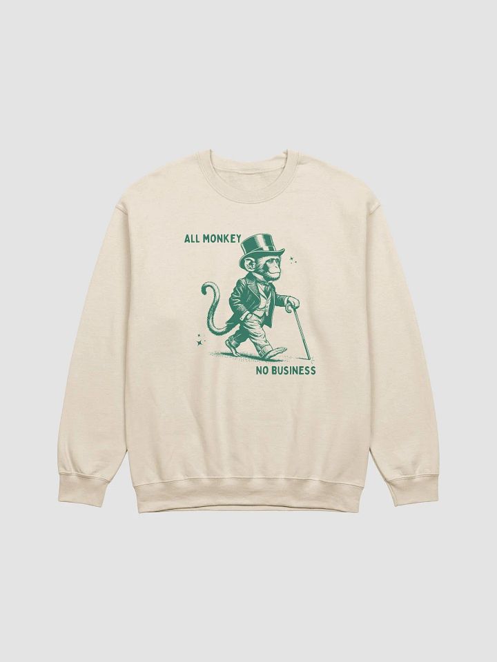 All monkey no business Crewneck product image (13)