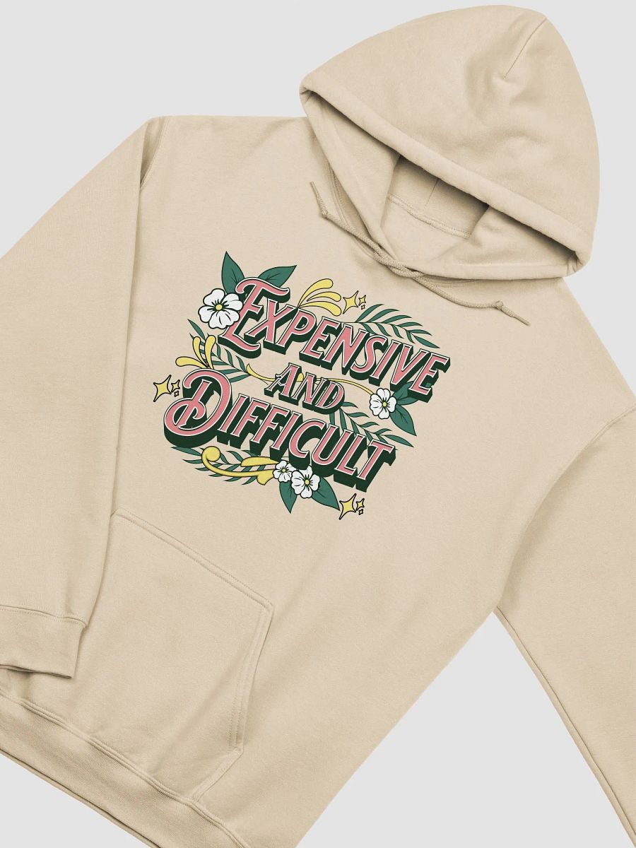 Expensive And Difficult Floral Hoodie product image (20)