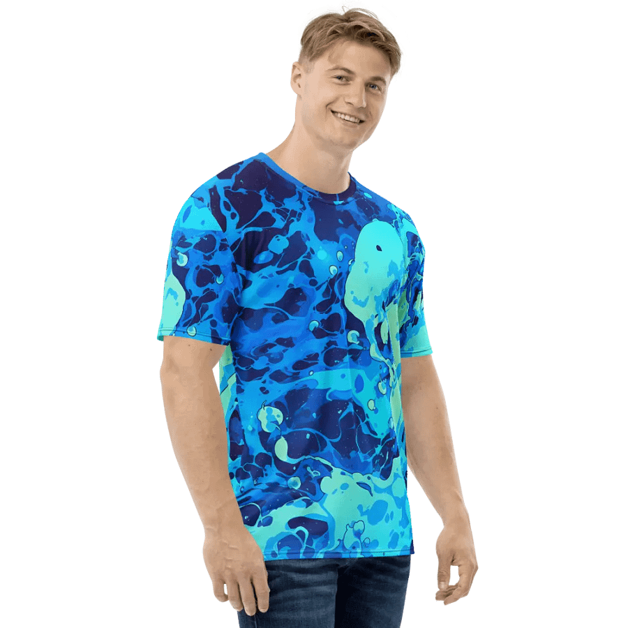 Aqua Flow Men's T-Shirt product image (5)