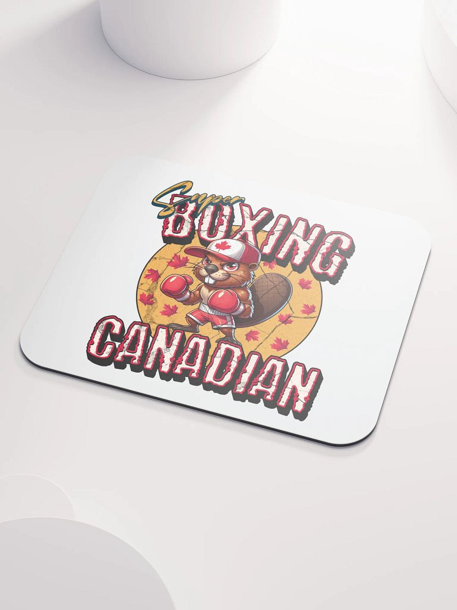 Super Boxing Canadian Beaver Classic Impressions Mouse Pad product image (3)