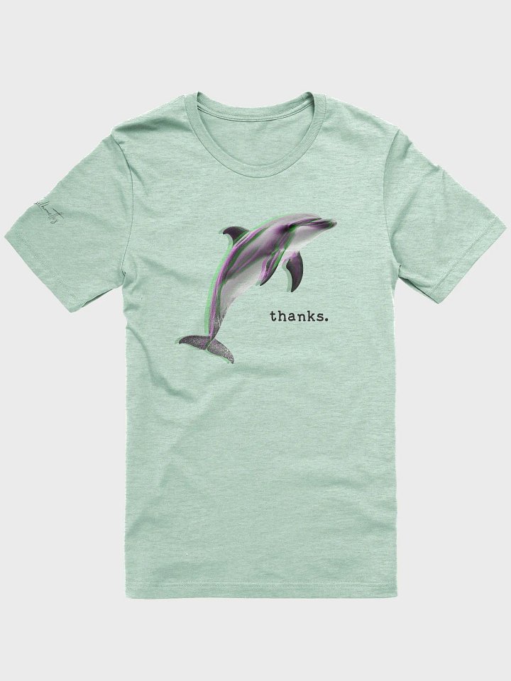 Dolphin Thanks T-Shirt product image (1)