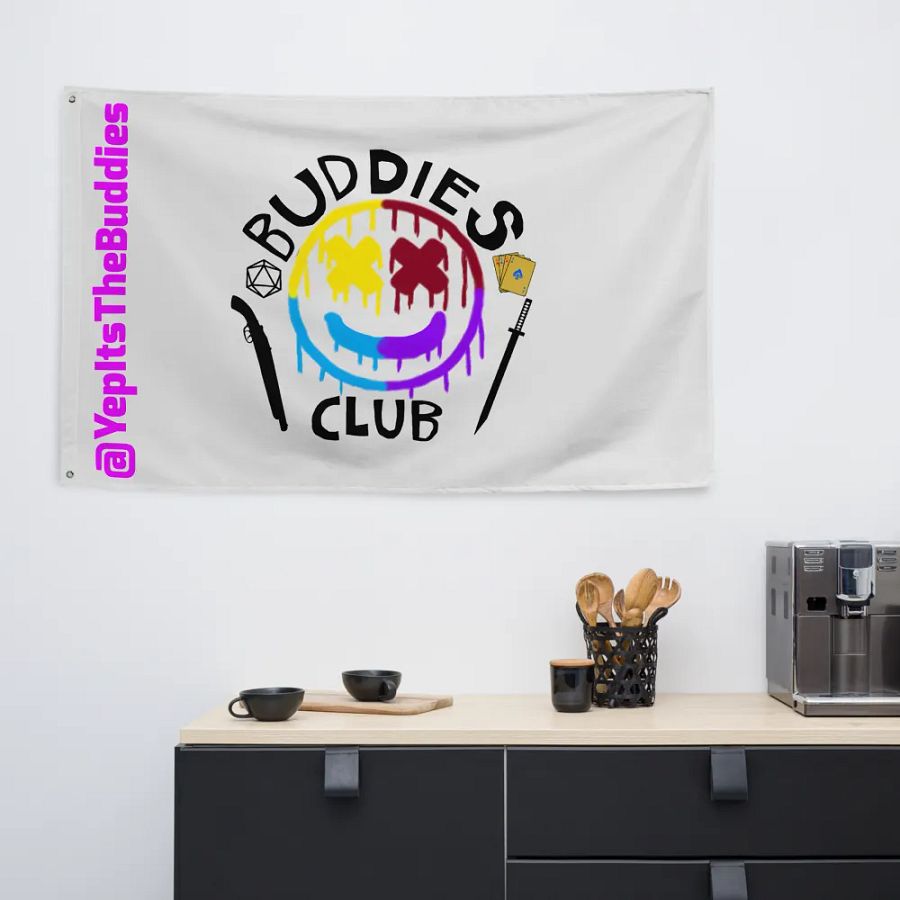 Buddies Club Flag (Light Mode) product image (6)