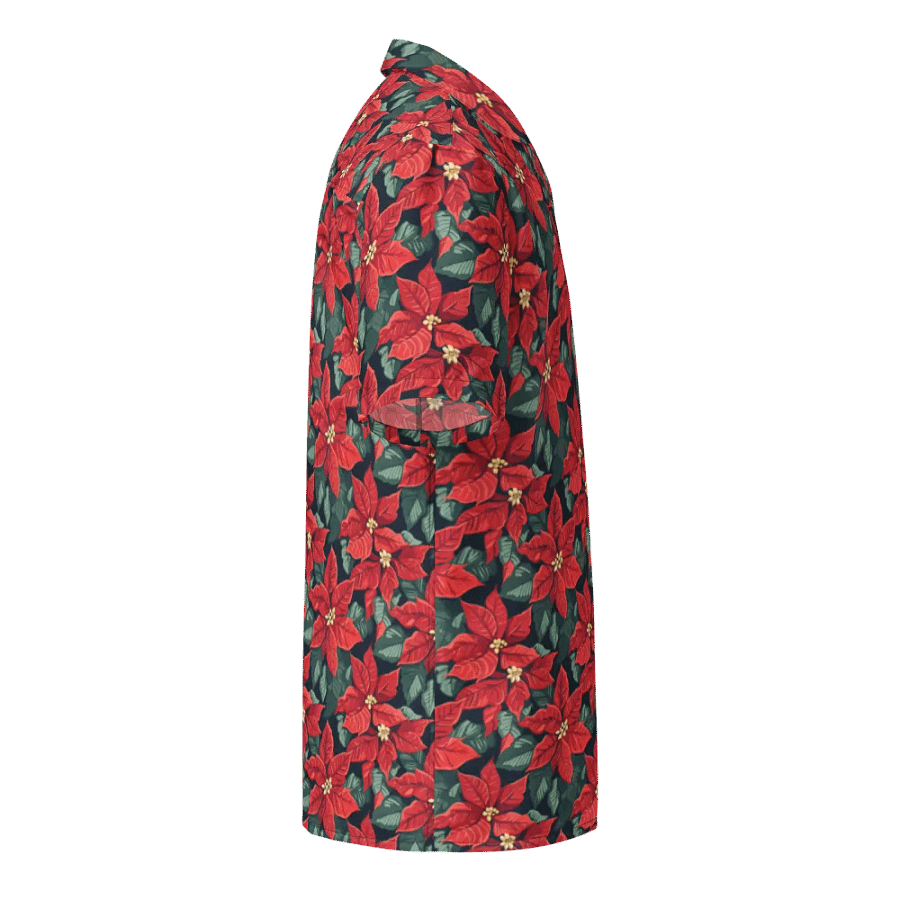 Straight To The Poinsettia Button-Down Shirt product image (8)