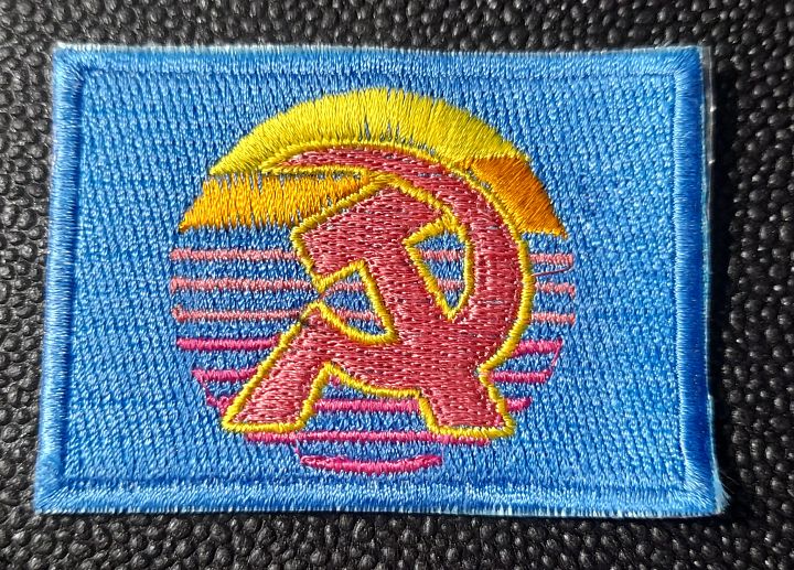 Vaporwave Hamsick Morale Patch product image (2)