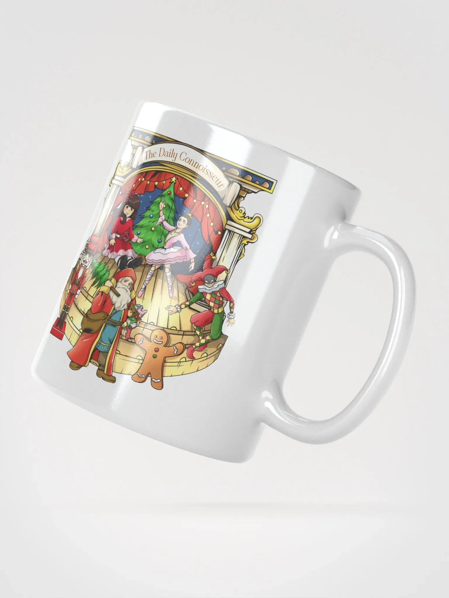 Happy Holidays Mug In White product image (4)