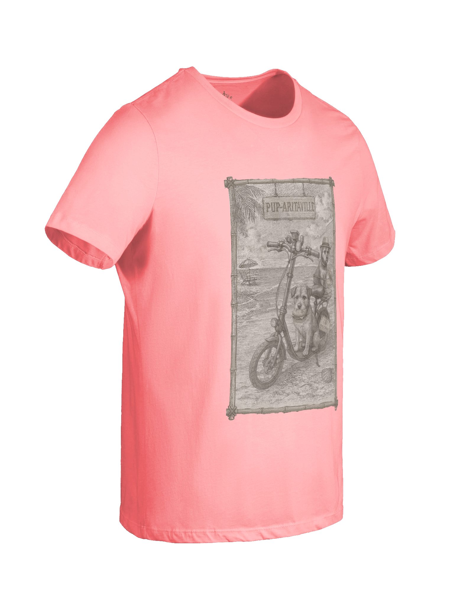 The George & Toddy: Scootin' through Pup-aritaville Tee product image (24)