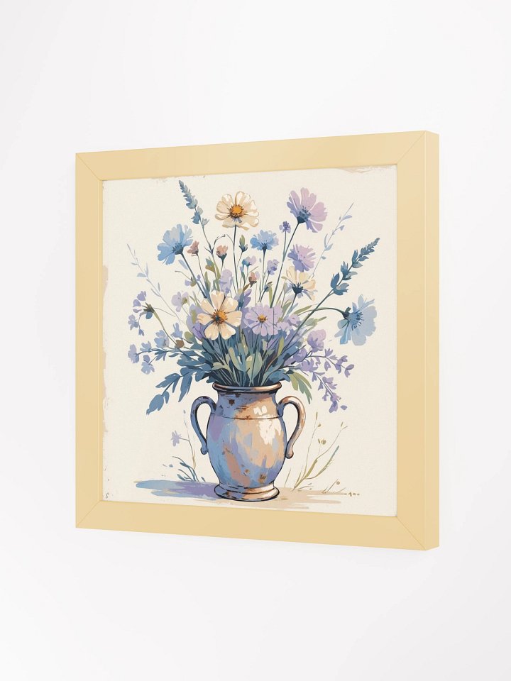 Ethereal Wildflower Vase Art Print product image (2)
