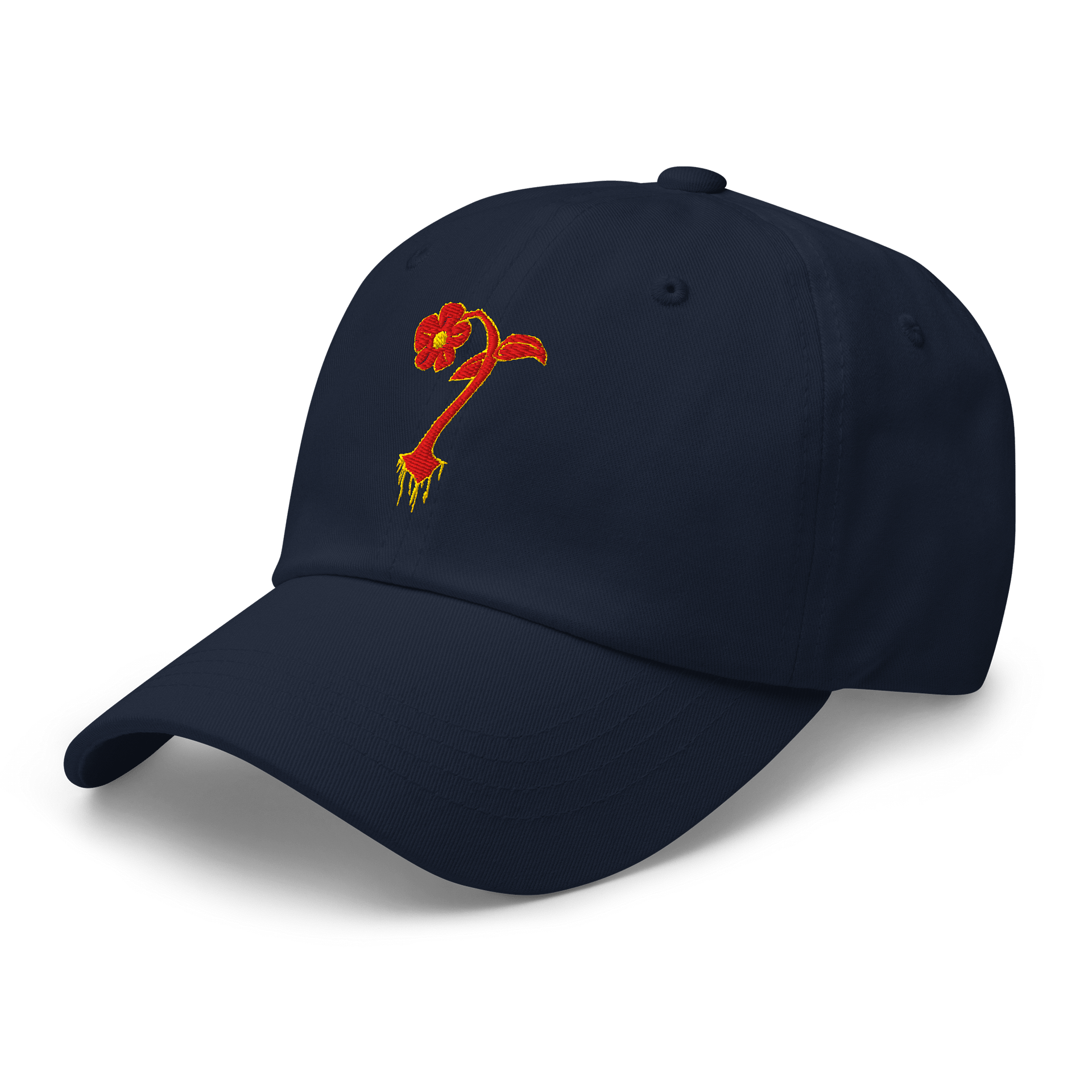"Flower" Embroidered Dad Hat product image (3)